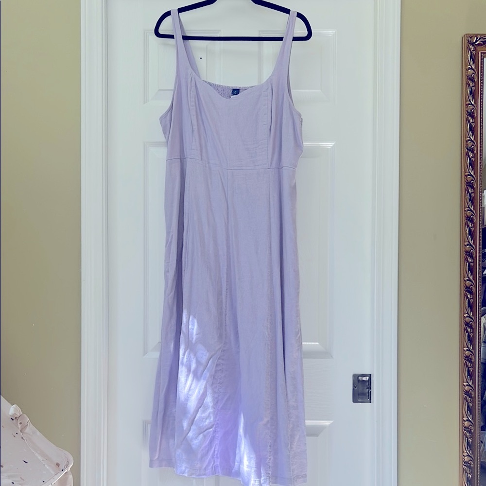 Old Navy Lavender Midi Dress